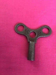 ANTIQUE Clock Winding Key - Stamped KB - Picture 1 of 4