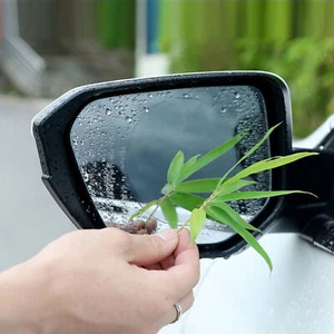 Car Rearview Film Dust-proof Protective Anti-fog Rainproof Rearview Mirror Film - Picture 1 of 8