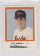 1989 French/Bray Baltimore Orioles Cal Ripken Jr #8 HOF