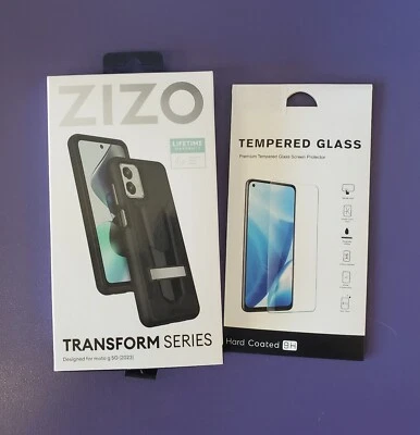 Moto G 5g (2023) Phone Case With KickStand ZIZO Transform. Free Screen Protector - Image 1 of 3