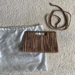 Bolso clutch Peter Kaiser estampado animal con correa desmontable - Imagen 1 de 4
