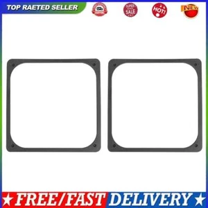 2pcs 120x120mm Anti Vibration Silicone Rubber Fan for PC Compute Fan - Photo 1/10