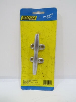 NIB 4 INCH SEACHOICE CHROME CLEAT BOAT SAIL SHIP (D2A769A) Foto 1 de 3