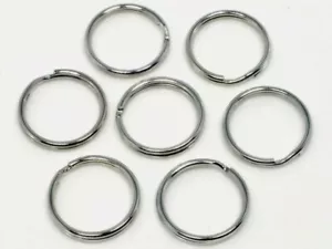 Pack of 250. 30mm split ring key ring key chain. Freepost.  - Picture 1 of 1