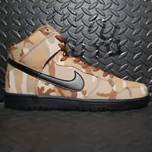 Nike SB Dunk High Pro Desert Camo BQ6826-200 size 7.5 - Picture 1 of 8