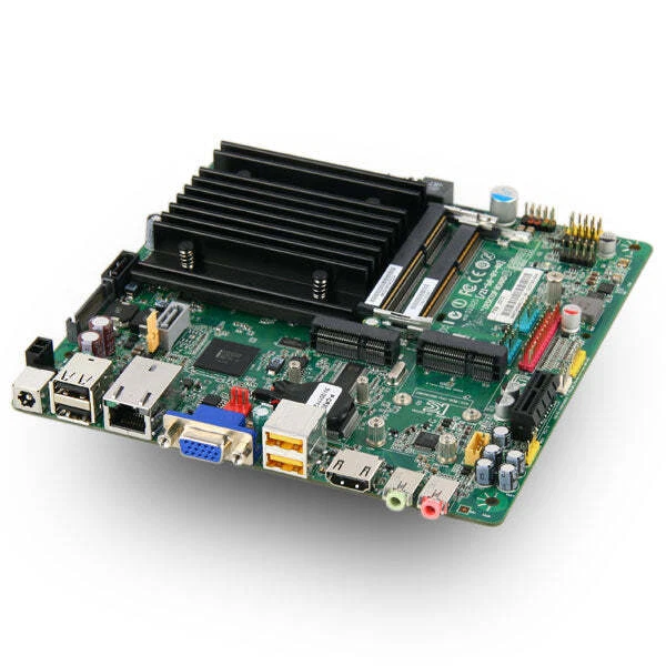 Scheda Madre Mini ITX Fanless Mitac PD11TI Intel Atom N2800 HDMI VGA LAN mSATA - Immagine 1 di 4