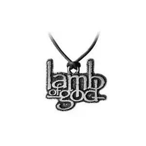 Collar Cordero de Dios Banda de Peltre Dije Joyería de Roca - Imagen 1 de 1