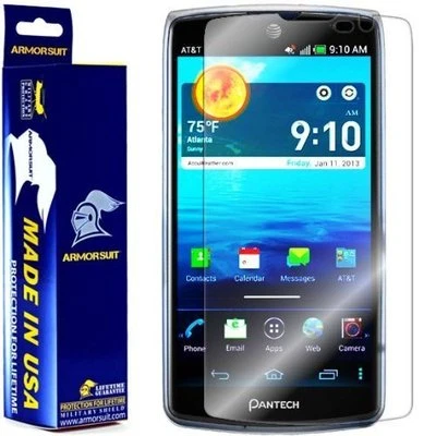 [2 Pack] ArmorSuit Pantech Discover Clear Anti-Bubble Screen Protector - Image 1 of 4