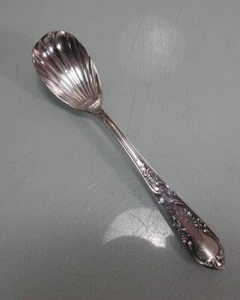 Zuckerlöffel Muschellaffe Barock Rokoko 20er Silberauflage - Picture 1 of 3