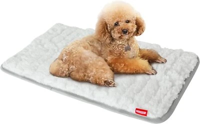 Dog Bed Crate Mat Soft Plush Dog Bed Pad Machine Washable Crate Pad Multi-size - Image 1 of 4