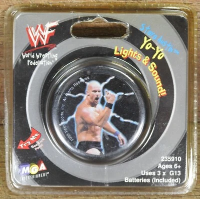 SEALED WWF Stone Cold Steve Austin YoYo Yo-Yo 1999 Titan Sports WWE Wrestling - Image 1 of 3