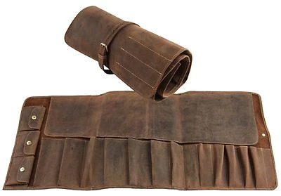 GreenBurry rotolo attrezzi 73*33 pelle bovina borsa attrezzi borsa porta attrezzi 1690 - Immagine 1 di 4