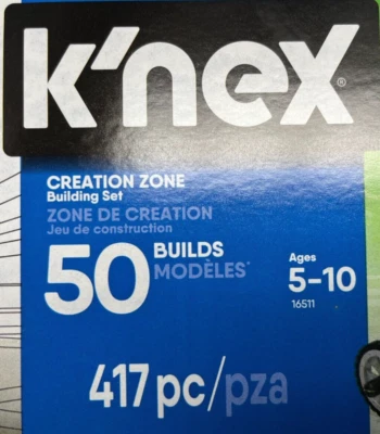 K'Nex Creation Zone 50 Model Building Set 5 Year+ - Image 1 of 4
