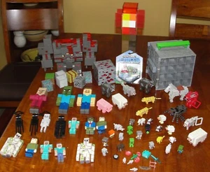 Huge Lot of Minecraft, Figures, Animals - etc. - Picture 1 of 24