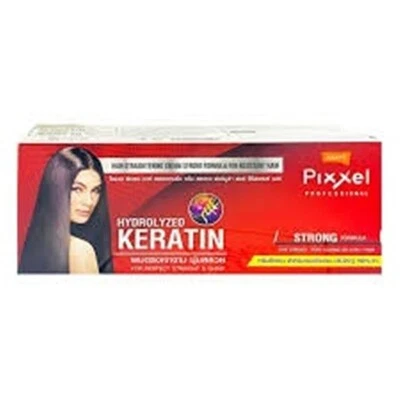 Crema alisadora de cabello Lolane Pixxel fórmula fuerte para cabello grueso y rizado Foto 1 de 2