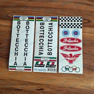 Rare Early Bottecchia Vintage Restoration Decals Stickers Kit with FREE Gift - Picture 1 of 3