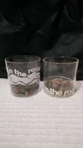 Vintage 1970s On The Rocks Acrylic Lowball Tumbler Glasses,Very Good Condition! - Picture 1 of 11