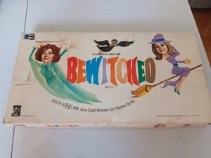 1965 GAME GEMS BEWITCHED BOARD GAME 100% COMPLETE IN GOOD CONDITION. - Picture 1 of 4