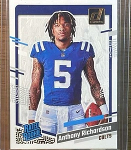 2023 Panini Donruss - Rated Rookie Portrait Anthony Richardson #2 (RC) - Picture 1 of 1