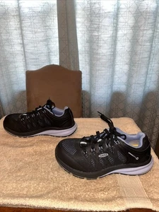 Keen Utility Women Vista Safety Black Utility Shoe Composite Toe Size 7 M NEW - Picture 1 of 7