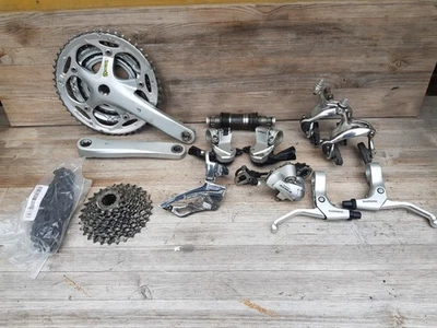 Shimano Sora Octalink/mixed 3x9 speed flat bar road racing gravel bike groupset - Image 1 of 4