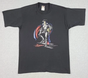 Vintage 1997 The Mask of Zorro T-Shirt Mens Large Promo Antonio Banderas Sword - Picture 1 of 10