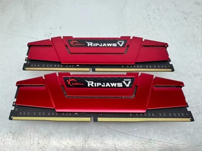 G.Skill Ripjaws V 16GB 2x8GB DDR4 3600MHz Ram Memory F4-3600C19D-16GVRB - Image 1 of 2