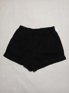 Women's Junior's NWT Forever 21 Shorts Pull-On Black Pockets Size Small - Picture 1 of 11