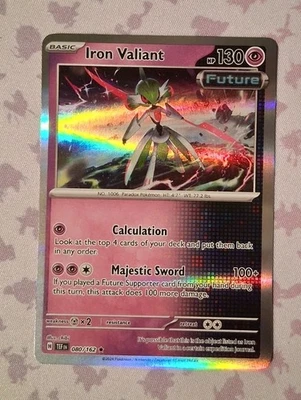 Iron Valiant 080/162 Sv05: Temporal Forces Holo - Image 1 of 2