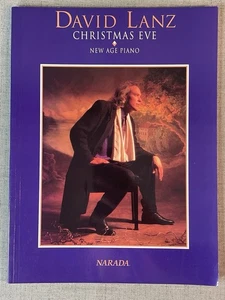 David Lanz Christmas Eve Piano Solo New Age Sheet Music Hal Leonard Book - Picture 1 of 8