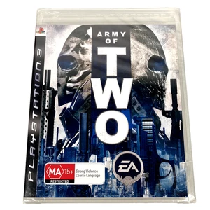 Army Of Two PlayStation 3 PS3 (2007) PAL Region 4 Brand New & Factory Sealed - Picture 1 of 15
