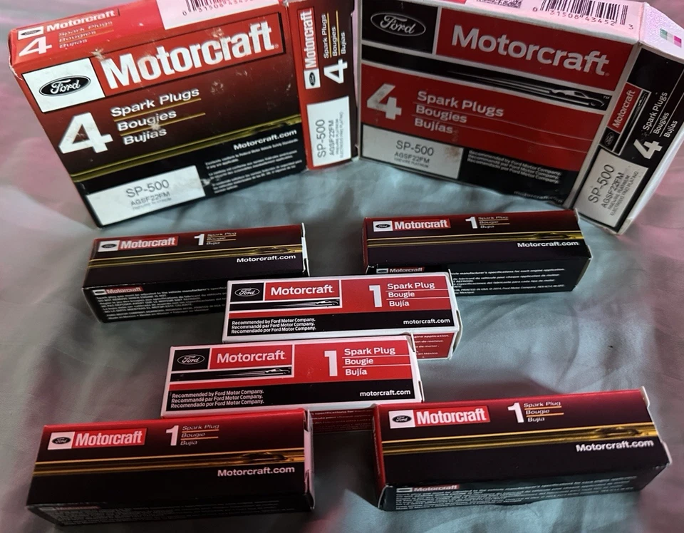Bujía Motorcraft Platinum genuina 6 piezas para Ford Explorer Ranger Taurus V6 Foto 1 de 4