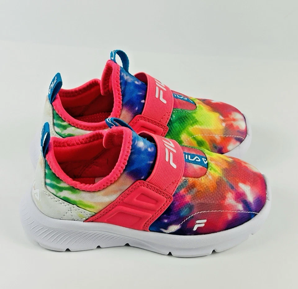 Zapatilla deportiva Fila para niñas pequeñas talla 10 rosa Landbuzzer tie dye Foto 1 de 4