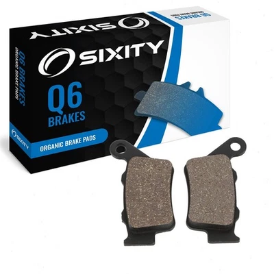 Rear Organic Brake Pads 2000-2003 BMW F 650 CS Scarver Set Full Kit K14 0174 eu Foto 1 de 4