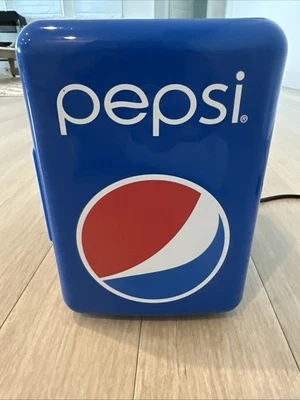 Pepsi Personal Mini Cooler Mini Fridge 120V Home Plug Works Great! - Image 1 of 4