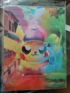 Pokemon 3D Poster: High Quality, ***New, Sealed *** - Picture 1 of 7