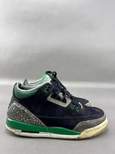 6.5Y - Nike Air Jordan 3 Retro GS Pine Green Shoes Sneakers 398614-030 - Picture 1 of 8