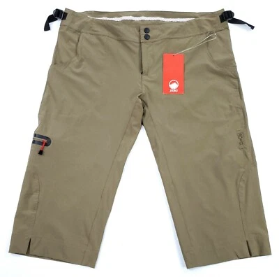 Pantalones Cortos de Ciclismo Zoic XL Knicks Para Hombre 18" Entrepierna con Forro Acolchado Cub Caqui Nuevos con Etiquetas Foto 1 de 4