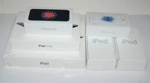 Apple Retail Boxes IPad Mini 1st Gen Box IPad 2 Box Ipod Touch Box IPhone SE Box - Picture 1 of 12