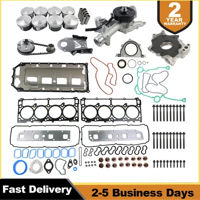 Kit de juntas de pistones de reconstrucción de motor para 03-06 Dodge Ram 1500 5,7 L Hemi VIN 2 D Foto 1 de 4
