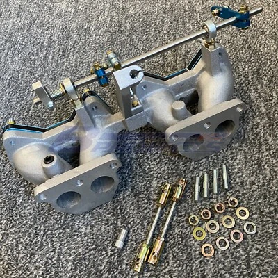 Colector de admisión puertos redondos Datsun 1200 A12 (se adapta a NISSAN B110 A12 B10 B120 Ute) Foto 1 de 4