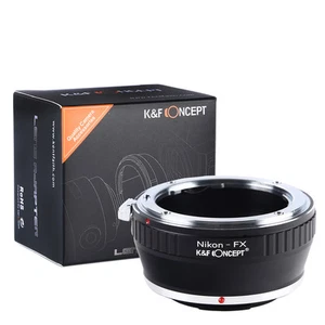 K&F Concept adapter for NIKON F mount lens to Fujifilm X-Pro2,X-A2,X-E1.X-T1 - Picture 1 of 8