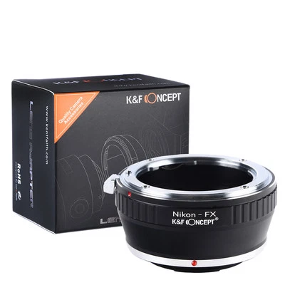 K&F Concept adapter for NIKON F mount lens to Fujifilm X-Pro2,X-A2,X-E1.X-T1 - Image 1 of 4