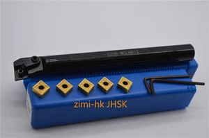 S20R-MCLNR12 20×200mm Inner hole turning tool + 5pcs CNMG1204 INSERT - Picture 1 of 2