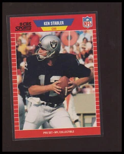 1989 Pro Set #18 Ken Stabler Announcer Collectibles - Bild 1 von 2