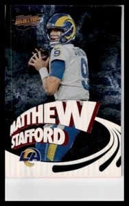 2022 Zenith #PR-8 Matthew Stafford Pacific Revolution - Picture 1 of 2