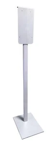 48 Zoll Desinfektionsmittel Spender Ständer Universal Weiß Metall Ständer Stahl - Bild 1 von 4