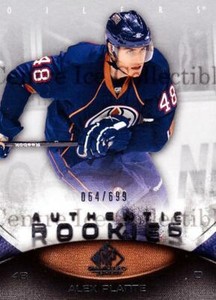 2010-11 Sp Game Used #167 Alex Plante