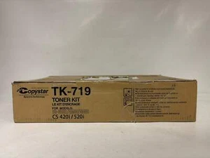OEM Kyocera TASKalfa 420i,520i,KM3050,KM4050,KM5050 Black Toner TK-719 (TK-717) - Picture 1 of 6