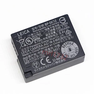 New Genuine Leica BP-DC12 BP-DC12-E Battery for Leica V-LUX 4 V-Lux 5 Q / Typ116 - Picture 1 of 5